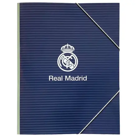 Real Madrid Blue A/4 elastic folder product photo