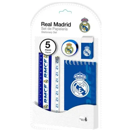 Real Madrid Emblem Stationery Set, 5-Piece product photo