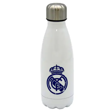 Real Madrid white stainless steel bottle 550ml product photo