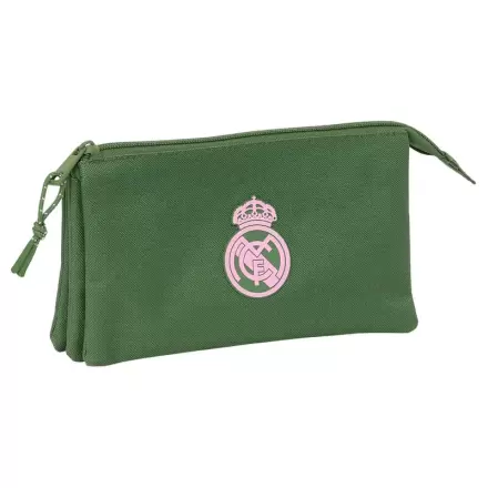Real Madrid green triple pencil case product photo