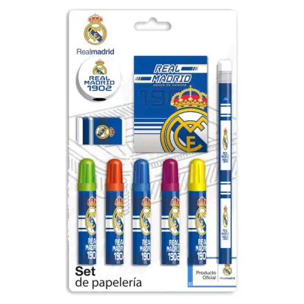 Real Madrid stationery set 9pcs product photo