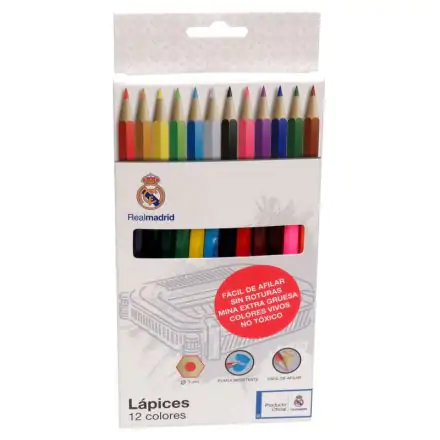 Real Madrid color pencils box product photo