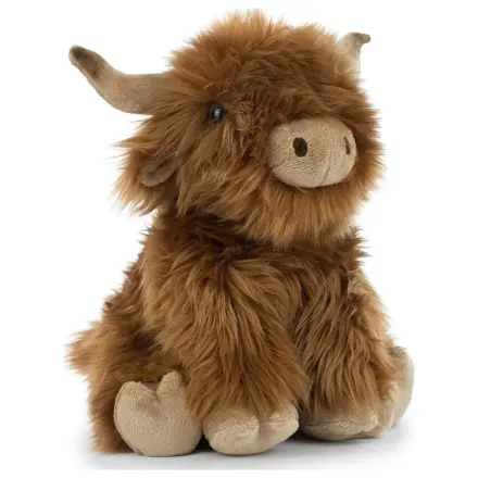 Realistic Animals Highland Cow plush toy 27cm product photo