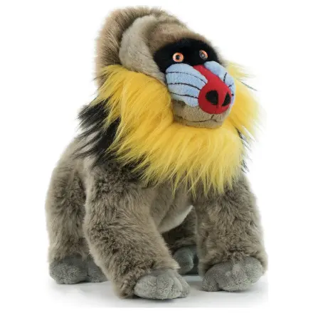 Realistic Animals Mandrill plush toy 25cm product photo