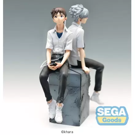 Rebuild of Evangelion Luminasta PVC Statue Shinji & Kaworu Evangelion: New Theatrical Edition Shinji Ver. 17 cm product photo