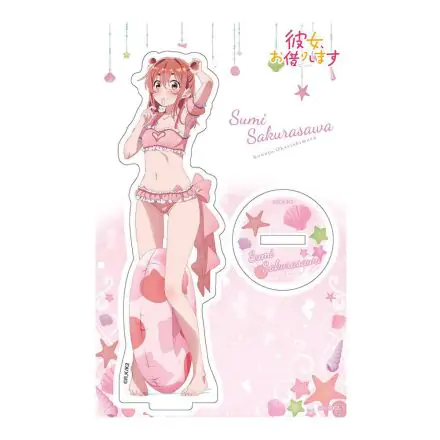 Rent-A-Girlfriend Swimsuit and Girlfriend Acrylic Figure Sumi Sakurasawa 14 cm termékfotója