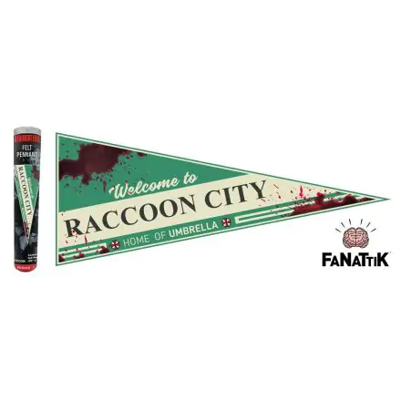 Resident Evil Pennant Welcome To Raccoon City product photo