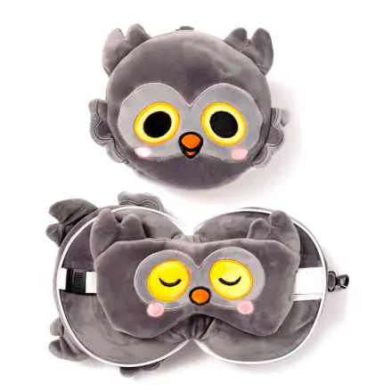 Relaxeazzz Adoramals Winston Owl travel and pillow eye mask termékfotója