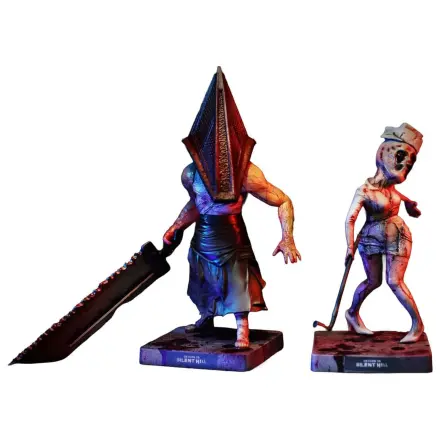 Return to Silent Hill (2026) DefoStyle Figures 2-Pack Pyramid Head 20 cm & Bubble Head Nurse 17 cm product photo