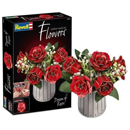 Revell Flowers Wooden Flowers Dream of Roses 22 cm product photo