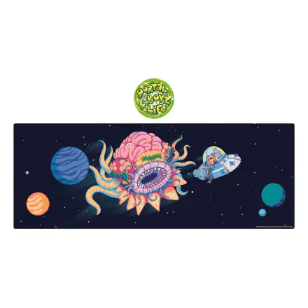Rick & Morty Desk Pad & Coaster Set Cosmos product photo