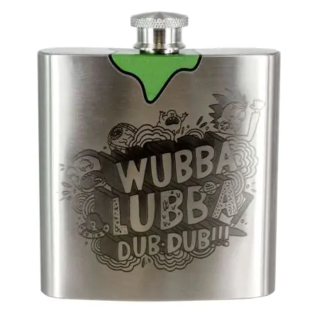 Rick & Morty metal hip flask product photo