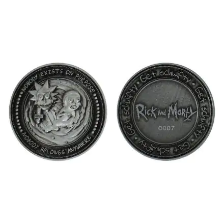 Rick & Morty Collectable Coin Limited Edition termékfotója