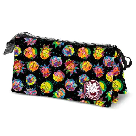Rick & Morty triple pencil case product photo