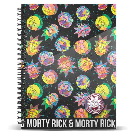 Rick and Morty A4 notebook product photo