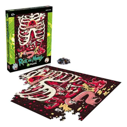Rick and Morty Jigsaw Puzzle Anatomy Park (1000 pieces) product photo