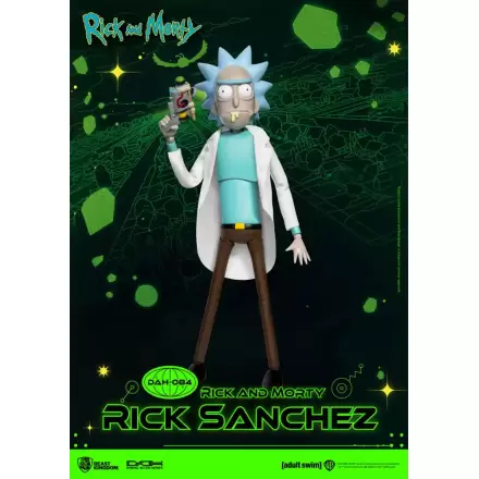 Rick and Morty Dynamic 8ction Heroes Action Figure 1/9 Rick Sanchez 23 cm termékfotója