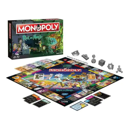 Rick and Morty Board Game Monopoly *German Version* termékfotója