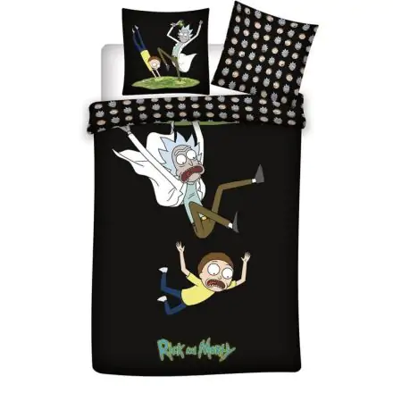 Rick and Morty organic cotton duvet cover bed 90cm product photo