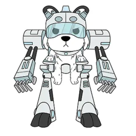 Rick and Morty Oversized POP! Animation Vinyl Figure Exoskeleton Snowball 15 cm product photo