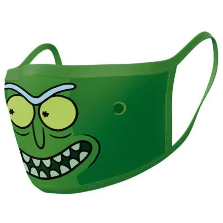 Rick and Morty Face Masks 2-Pack Pickle Rick product photo