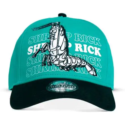 Rick and Morty Curved Bill Cap Shrimp Rick product photo