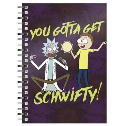 Rick & Morty Notebook Get Schwifty product photo