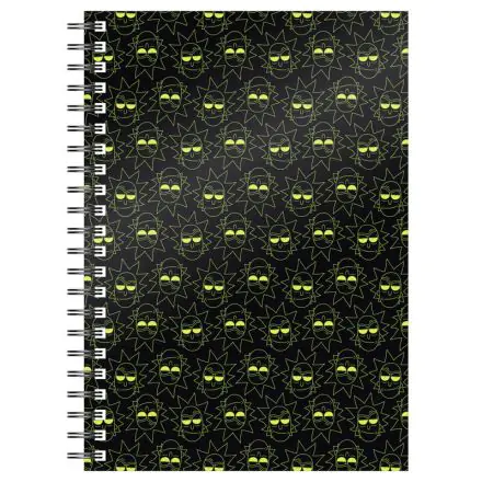 Rick & Morty Notebook Rick Pattern product photo