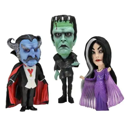 Rob Zombie's Munsters Action Figure 12 cm Retro Big Head 3-Pack product photo