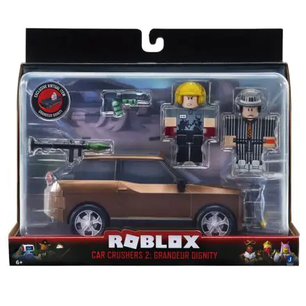 Roblox Car Crushers 2 Grandeur Dignity Vehicle + figure set product photo