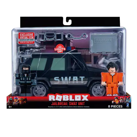 Roblox Jailbreak Swat Unit Vehicle + figure set product photo