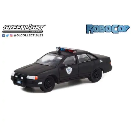 RoboCop Diecast Model 1/64 1986 Ford Taurus LX Detroit Metro West Police product photo