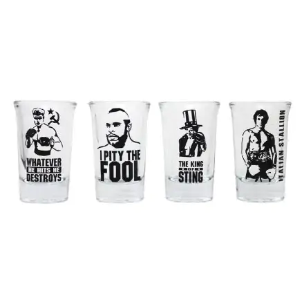 Rocky Shotglass 4-Pack 45th Anniversary product photo