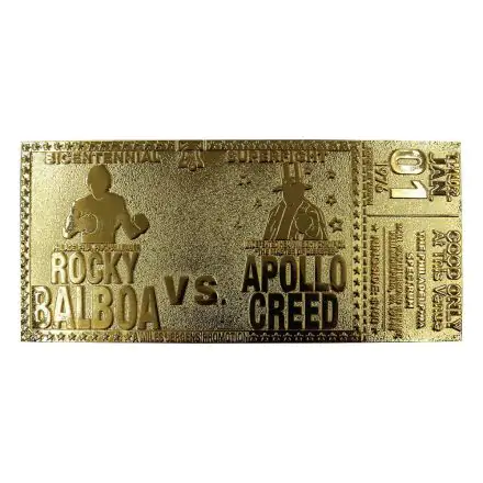 Rocky Replica 45th Anniversary Bicentennial Superfight Ticket (gold plated) product photo