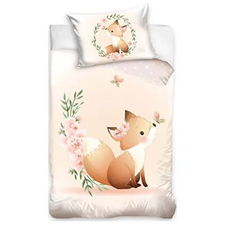 Fox Flower Kids' Duvet Cover for Nursery Schoolers product photo