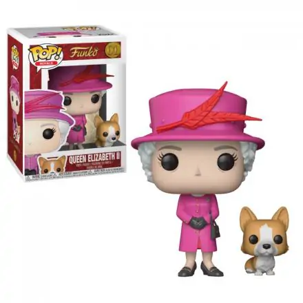 Royal Family POP! Vinyl Figure Queen Elizabeth II 9 cm termékfotója