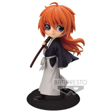Rurouni Kenshin Meiji Swordsman Romantic Story Kenshin Himura Q Posket B 14cm product photo