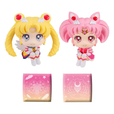 Sailor Moon Cosmos The Movie Look Look Up PVC Statues Eternal Sailor Moon & Eternal Sailor Chibi Moon LTD Ver. 11 cm termékfotója