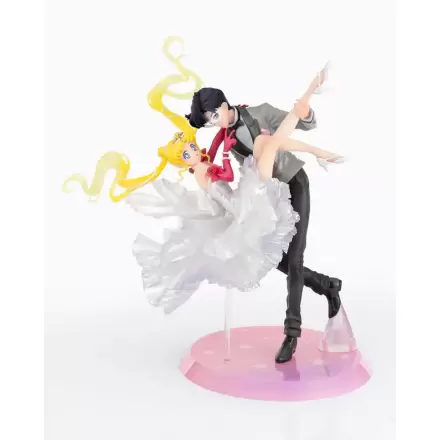 Sailor Moon FiguartsZERO Chouette PVC Statue Usagi & Tuxedo Mask Moonlight Glow Edition 24 cm product photo