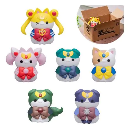 Sailor Moon Mega Cat Project Trading Figures Sailor Mewn Vol. 2 Special Set 3 cm product photo