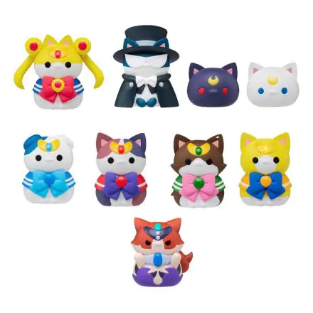 Sailor Moon Mega Cat Project Trading Figures Sailor Mewn Special Set 3 cm product photo