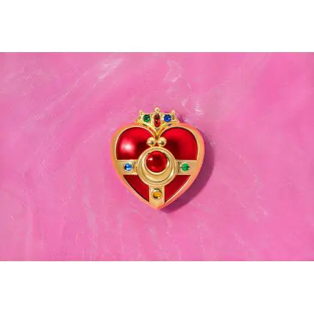 Sailor Moon: Pretty Guardian Sailor Moon Proplica Replica Cosmic Heart Compact (Brilliant Color Edition) 10 cm product photo
