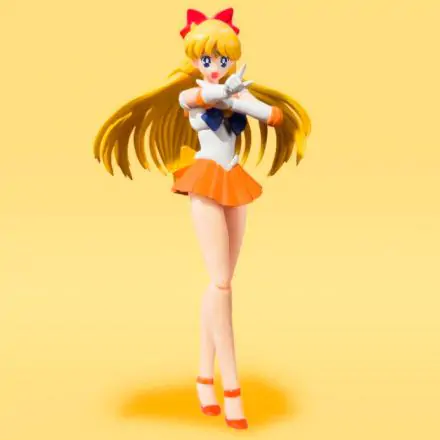 Sailor Moon S.H. Figuarts Action Figure Sailor Venus Animation Color Edition 14 cm product photo