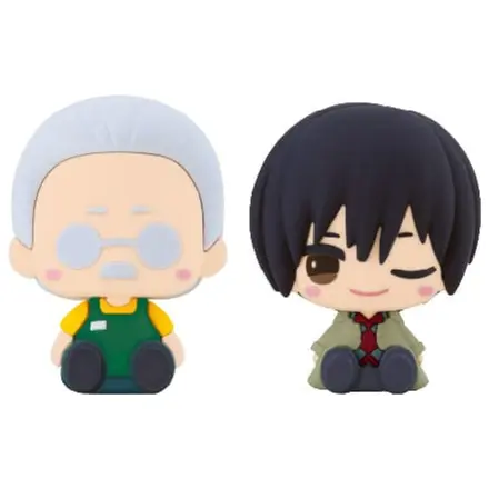 Sakamoto Days Pote Raba Rubber Mascot PVC Mini Figure Sakamoto Taro & Nagumo 8 cm product photo
