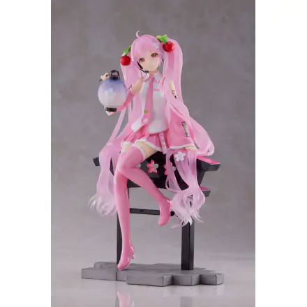 Sakura Miku AMP+ PVC Statue Sakura Lantern Ver. 20 cm product photo