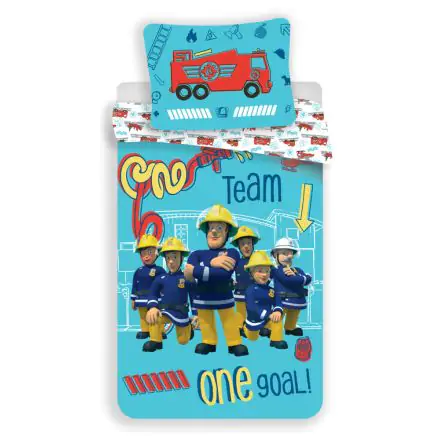 Fireman Sam Duvet Cover Set 140x200cm, 70x90cm product photo