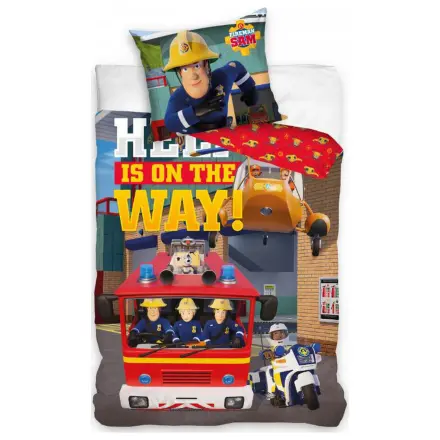 Fireman Sam on the Way Toddler, Preschool Duvet Cover product photo