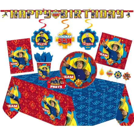 Fireman Sam party set 64 pcs product photo