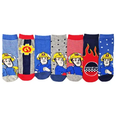 Fireman Sam Savior Kids' Socks 7-piece 27/30 product photo