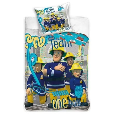 Fireman Sam Team Goal Duvet Cover product photo